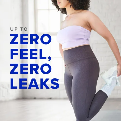 Vista 16 de Always Almohadillas femeninas de algodón puro para mujer, almohadillas FlexFoam con alas, talla 1, absorción regular, sin perfume, 84