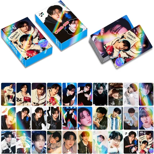 Vista 10 de Stray-K Lomo Cards - Tarjetas de felicitación para colección (8 unidades, 240 unidades) (azul)