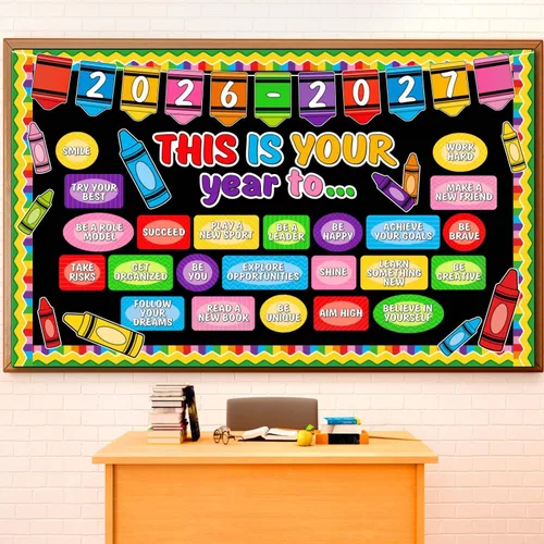 Vista 10 de Funrous Listo para tener el mejor año de todos los tiempos, decoración