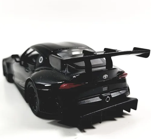 Vista 5 de KiNSMART Toyota GR Supra Concept Racing Edition 1/36 Escala Diecast Coche de Carrera (Negro)