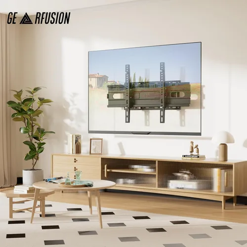 Vista 6 de GearFusion Soporte de pared para TV para la mayoría de televisores de 32 a 85 pulgadas, soporte de TV de movimiento completo con extensión