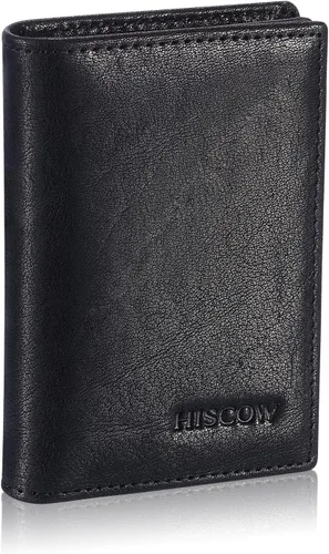 Vista 18 de Funda de piel para tarjetas de visita para hombres y mujeres, piel de becerro italiana