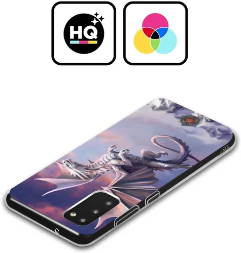 Vista 36 de Head Case Designs Officially Licensed Anne Stokes God's Hammer Guardian Dragons Gel Case [Military Grade Protection] Compatible with Samsung Galaxy