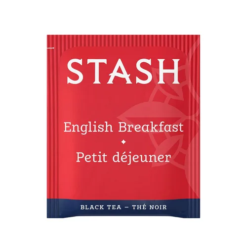 Vista 3 de Stash Tea English Breakfast Té negro, caja de 100 bolsitas de té
