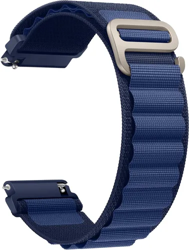 Vista 20 de Correa de nylon compatible con Samsung Galaxy Watch 7/FE/6/5 Pro 4 3/Watch 4 6 Classic/Active/Gear S2 S3 Frontier, correa de bucle deportivo de 20