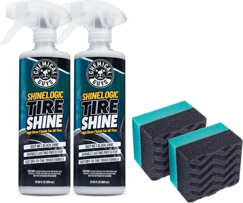 Chemical Guys, ShineLogic - Kit aplicador de brillo de neumáticos y