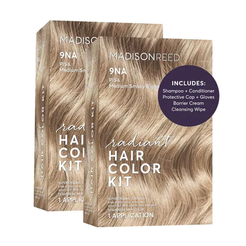Vista 11 de Madison Reed - Kit de tinte radiante para el cabello, tinte permanente para el cabello, 100 % cobertura de canas, sin amoníaco, castaño Sondrio