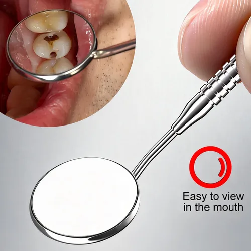 Vista 3 de G.CATACC Herramientas dentales, púas dentales de metal, herramientas de limpieza de dientes para uso doméstico, kit de higiene bucal de acero