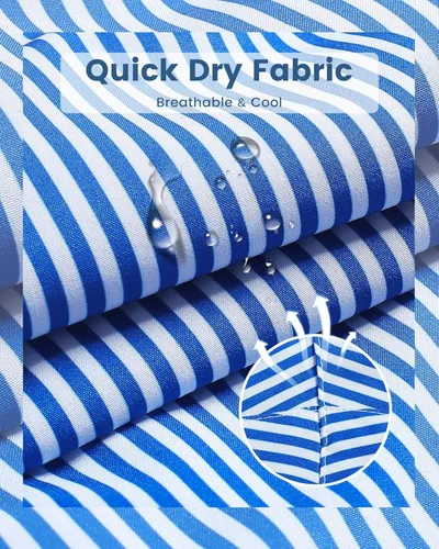 Vista 8 de maamgic Traje de baño para hombre con forro de compresión de 5 pulgadas, pantalones cortos de playa elásticos de secado rápido con bolsillos