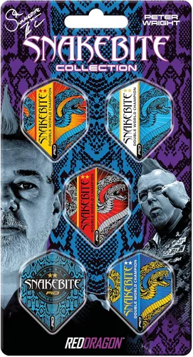 Vista 10 de RED DRAGON Dart Flight Collections 5 juegos por paquete (15 vuelos en total)