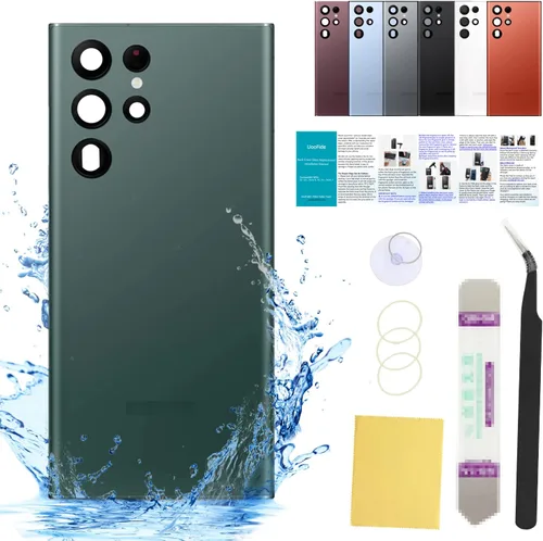 Vista 23 de Compatible con Samsung Galaxy S20 - Carcasa trasera de repuesto de vidrio de 6.2 pulgadas para Galaxy S20 SM-G980 SM-G981, todos los operadores