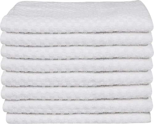 Vista 9 de DG Collections Toallas de cocina gris ceniza, paños de cocina de rizo 100% algodón para limpieza, secado y altamente absorbente, paño de cocina