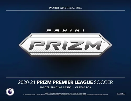 Vista 2 de Caja de Cereal Panini Prizm Premier League Fútbol 2020/21