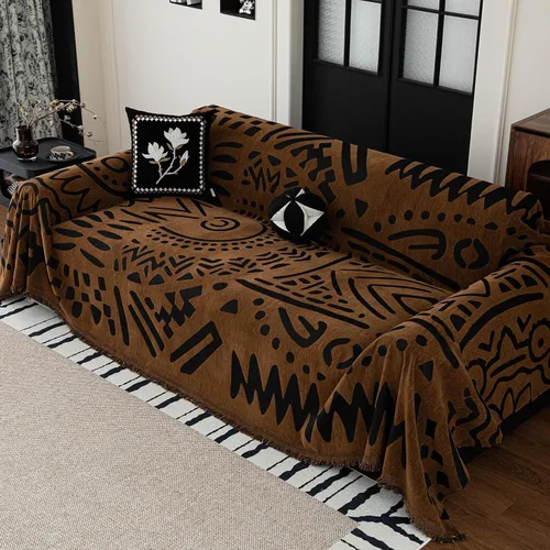 Vista 30 de MEETSKY Funda de sofá para sofá de cojines, protector de muebles de sofá, fundas de sofá de chenilla, fundas de sofá seccional para mascotas, funda