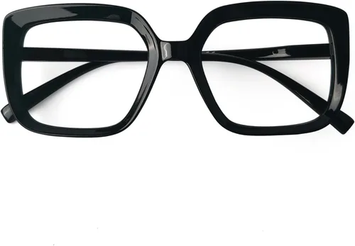 Eyekepper Gafas de lectura para las mujeres de marco grande lectores anteojos de gran tamaño - negro +3.50