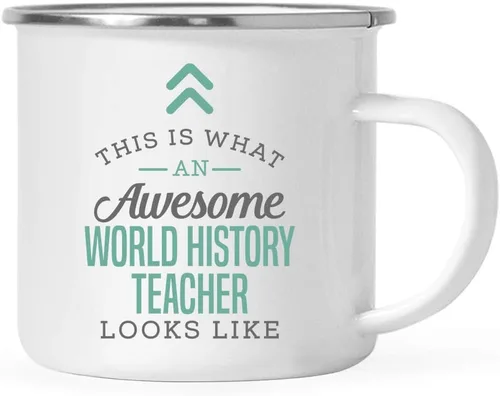 Vista 124 de Andaz Press 11oz. Stainless Steel Campfire Coffee Mug Gift, This is What an Awesome Mentor Looks Like, 1-Pack, Birthday Gift Ideas Coworker Him Her