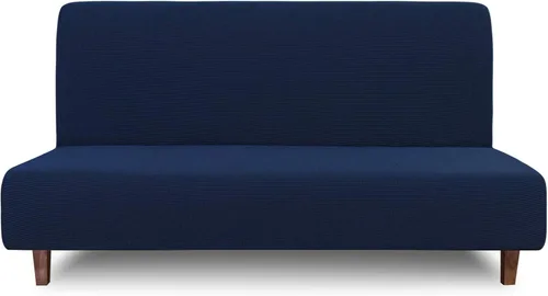 Vista 20 de Easy-Going Funda 100% Impermeable para Futón, Funda de Sofá Impermeable Doble para Futón, Funda de Sofá Jacquard Elástica, Protector de Muebles a