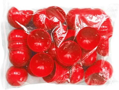Vista 6 de NOLITOY Juego de bingo Juego de bingo Bolas huecas de plástico: 25 Uds. Bolas de mesa de mesa Actividad de Bingo Bolas de Juego de Bingo Artesanía