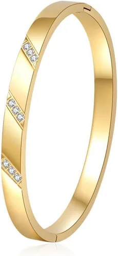 Gold Silver Roman Numerals Bracelet Fashion Stainless Steel Skeleton Bracelet Square Crystal White Stone Personalized Gift