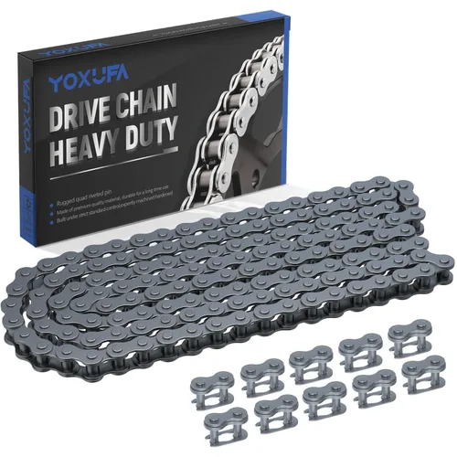 YOXUFA #35 Cadena de rodillos para Mini Bike Coleman CT100U CC100X Baja Doodle Bug Dirt Bug Racer DB30 Motovox MBX10 MBX11 MMB80 Predator 79cc 97cc