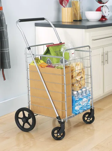 Vista 10 de Whitmor 6307-1729-BLK-2, Carrito utilitario rodante