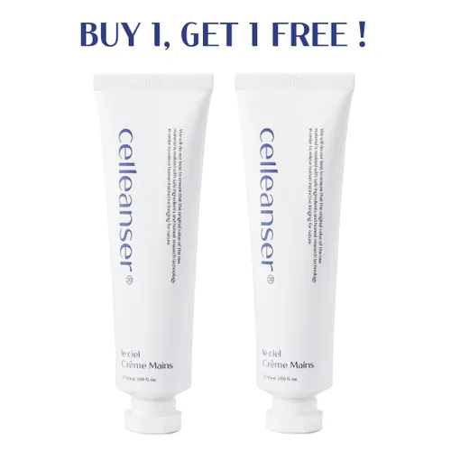 Vista 2 de Crema de manos nutritiva - Le ciel Creme Mains - Manteca de PShea, Aceite de Semilla de Girasol, Loción Hidratante para Manos 1.7 fl oz