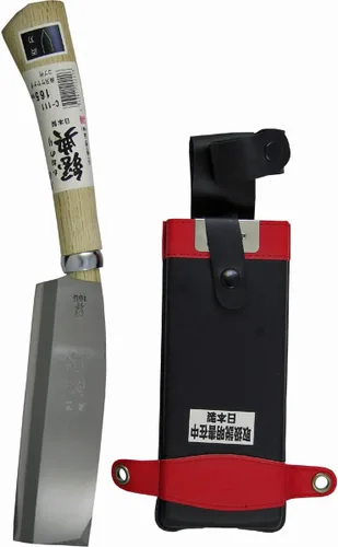 Steel 典 with Steel Double-edged Sheath Machete COBB Pattern 165 mm C – 111