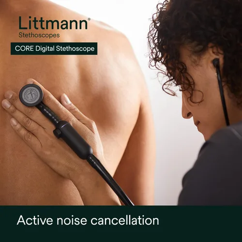 Vista 7 de 3M Littmann CORE - Estetoscopio digital, nuestro estetoscopio más avanzado hasta la fecha, amplificación de hasta 40x, cancelación activa de ruido