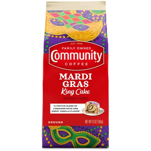 Vista 20 de Community Coffee Caramelo sabor a mantequilla de galletas de 12 onzas, café molido de tostado medio, bolsa de 12 onzas (paquete de 1)