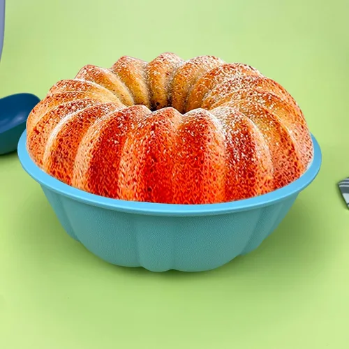 Vista 3 de 29 piezas de juego de hornear de silicona antiadherente con moldes para mini pasteles horneables, utensilios para hornear para horno, moldes