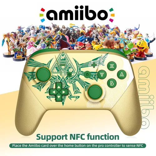 Vista 2 de Switch Pro Controller, Wireless Switch Controllers with Carrying Storage Case, Upgraded Gamepad Switch Remote Replacement for Switch Controller