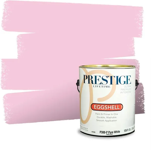Vista 407 de Prestige Paints Pintura exterior e imprimación en uno, 1 galón, plano, coincidencia comparable de Valspar* Amber Rose*