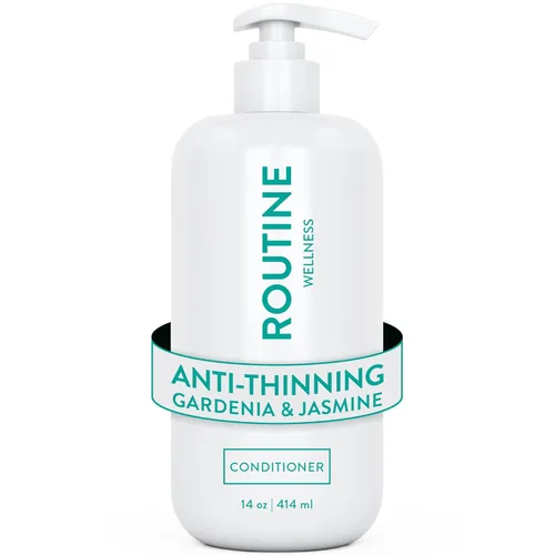 Vista 21 de Routine Wellness Acondicionador profundo antiadelgazamiento para adelgazar el cabello para reducir la rotura - Fórmula clínicamente probada