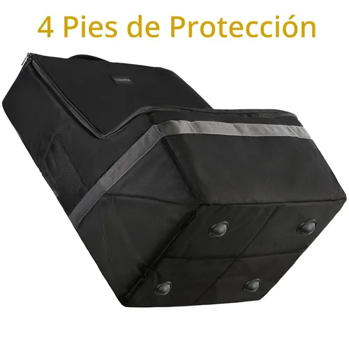 Vista 5 de YOREPEK Mochila de bolsa de viaje acolchada para asiento de automóvil para avión, bolsas resistentes para asiento de automóvil para viajes aéreos