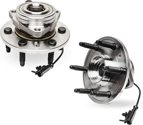 Vista 2 de Detroit Axle - Kit de extremo delantero 4WD para Silverado Sierra 1500 GMC Yukon Chevy Avalanche Tahoe Cadillac Escalade ESV, brazos de control