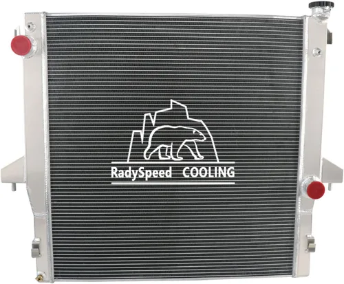 Radiador de aluminio de 4 filas para Dodge Ram 2003-2010 2007 2500 3500 5.9L 6.7L CUMMINS