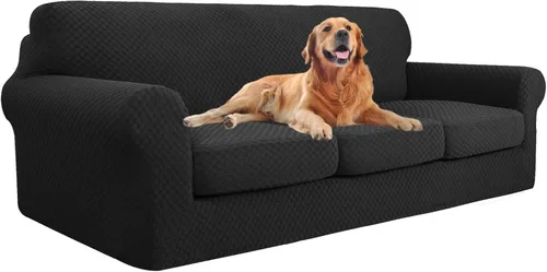 Vista 15 de YEMYHOM - Fundas elásticas para cojín individual, protector de sofá, silla, asiento, funda deslizante, funda suave de sofá, reemplazo, grande, a