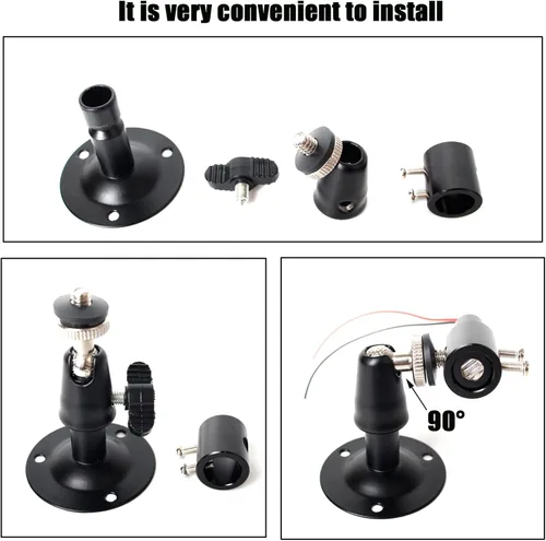 Vista 3 de Soporte de fijación del módulo láser con función de refrigeración, posicionamiento ajustable de 360 grados, 0.472 in (1 paquete)