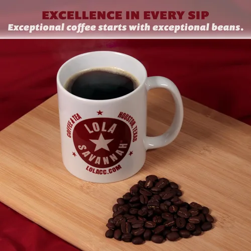 Vista 8 de Lola Savannah Café con cafeína en grano entero con mantequilla y nueces, 2 libras