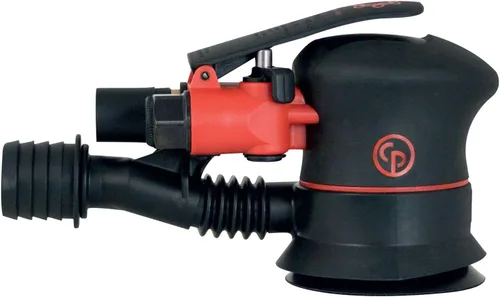 Vista 4 de Chicago Pneumatic CP7255E-3 - Lijadora orbital aleatoria de aire, mejoras para el hogar, herramientas de carpintería, pulidora, herramienta