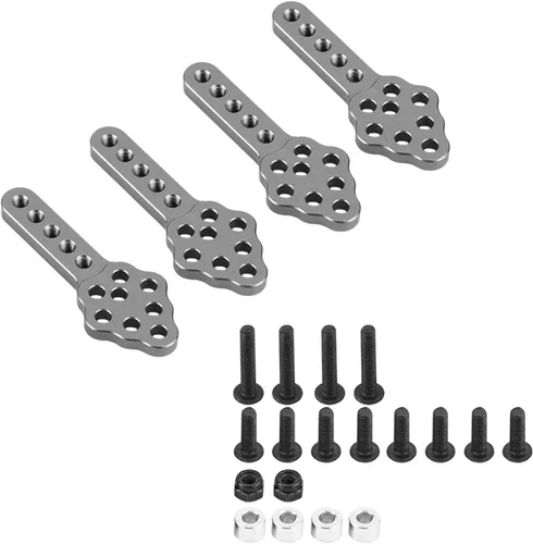 Vista 10 de Soporte de amortiguador de coche a control remoto, 4 piezas, juego de 2.008 in/2 pulgadas, placa de montaje de amortiguador de amortiguador