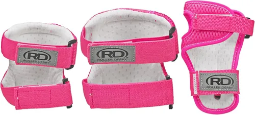 Vista 5 de Roller Derby Elite Candi GRL Lucy Pineapple - Patines ajustables para niñas con equipo de protección, tamaño ajustable, paquete de tres equipos