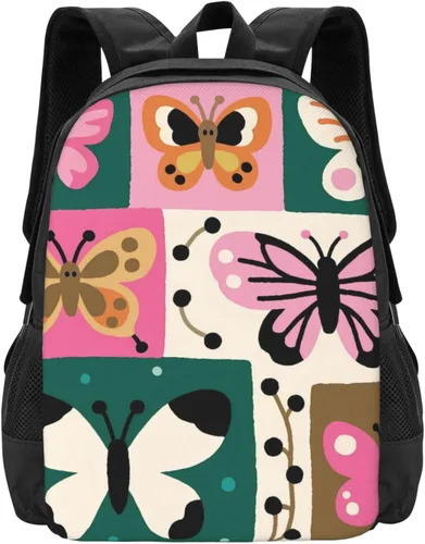 Vista 12 de Colorful Sheep Notebook Backpack Fits 15 Inch Laptop Travel Backpack Rucksack For Men Women