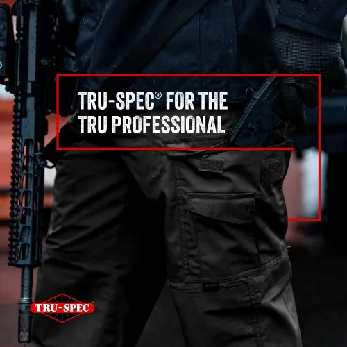 Vista 4 de Tru-Spec Pantalones tácticos originales de la serie 24-7 1469 para hombre, LAPD azul