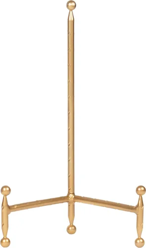 Vista 7 de Decorativo Placa De Trípode y el arte Soporte caballete acabado en negro – 11 pulgadas de altura