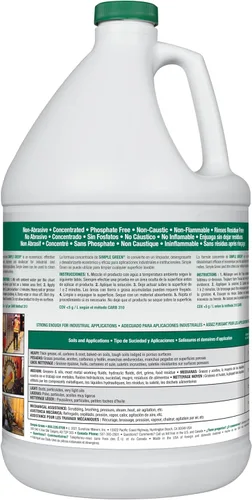 Vista 2 de Simple Green 13005CT, limpiador y desengrasante industrial concentrado, botella de 1 galón, Blanco, 1