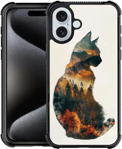 Vista 33 de Compatible con Funda para iPhone 14 Plus, Diseño Asombroso de Orca Ballena Saltarina, Funda Resistente a Golpes y Arañazos, Funda Trasera Dura de PC