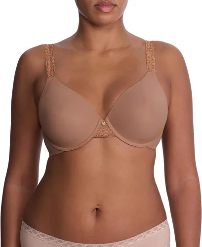 Vista 7 de Natori Sujetador de Ajuste Completo con Ribete de Encaje Body Double para Mujer Buff/Lt Mocha