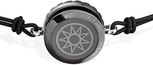 Vista 4 de LTQUS Pulsera parejas de larga distancia táctil bluetooth conexión damas y hombres regalo joyería conjunto (2 piezas)