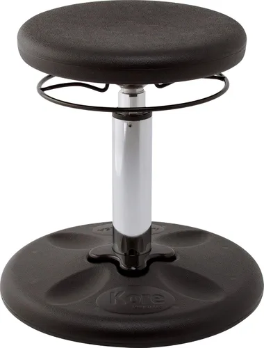 Vista 35 de Kore - Silla de altura ajustable, asiento activo para niños, adolescentes: Mejor que una pelota de equilibrio, asientos flexibles para aula.